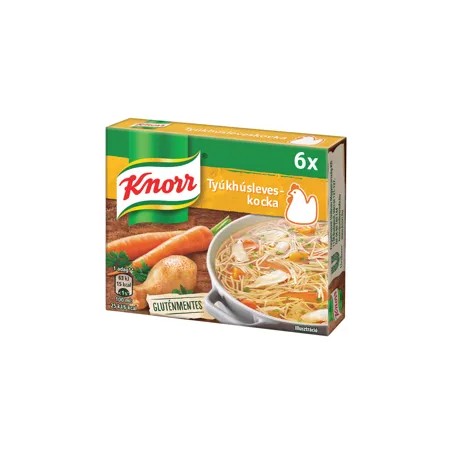 Knorr tyúkhúsleveskocka 6 x 10 g (60 g)