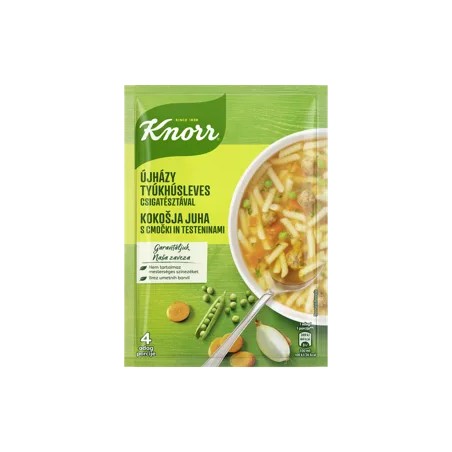 Knorr Újházy tyúkhúsleves csigatésztával 67 g