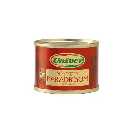 Univer sűrített paradicsom konzerv 18-20% 70 g