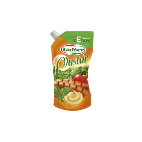 Univer mustár  talpas tasak 340 g