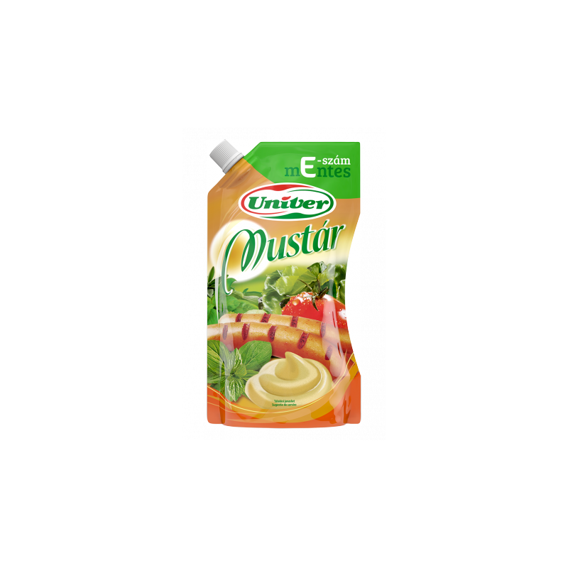 Univer mustár  talpas tasak 340 g