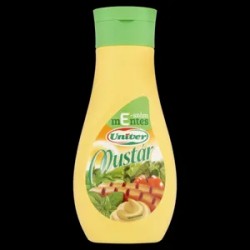 Univer mustár 440 g, flakon