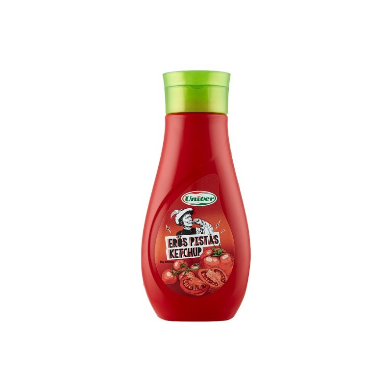 Univer Erős Pistás ketchup 470g