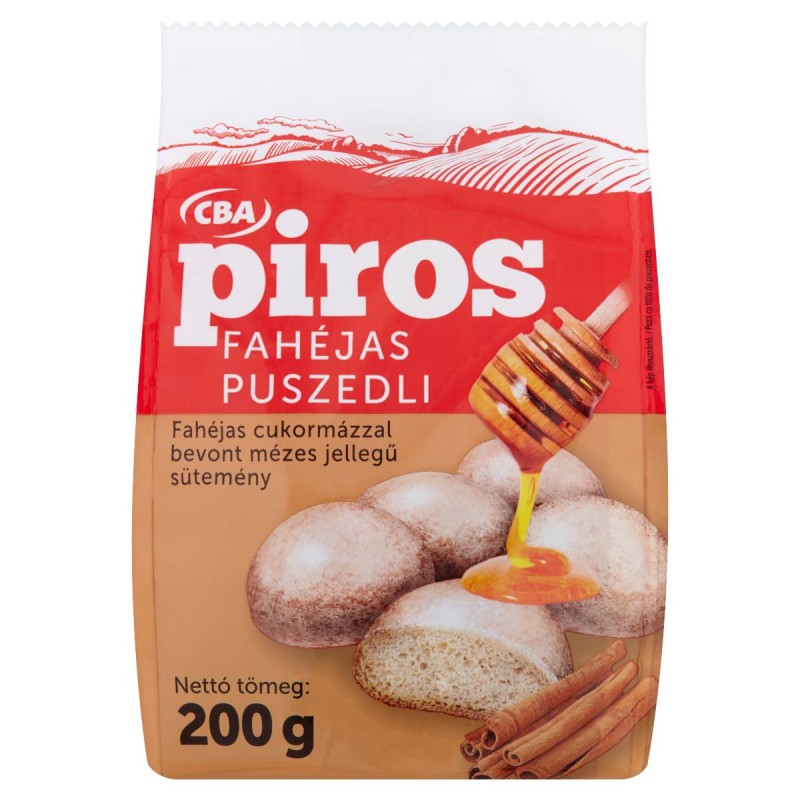 CBA Piros fahéjas puszedli 200 g