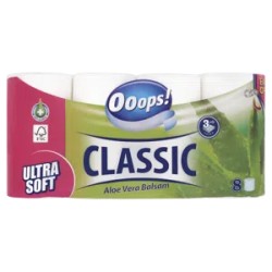 Ooops! Classic Aloe Vera 3 rétegű 8 tekercses