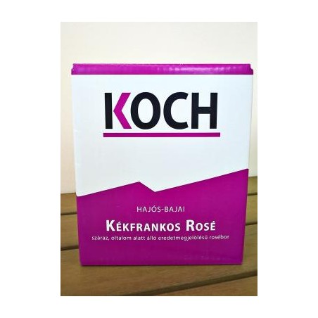 Koch Kékfrankos Rosé sz.r.bor 3l BIB