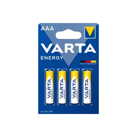 VARTA ENERGY ALKÁLI MIKRO ELEM AAA 4BL 1,5V LR06 4db