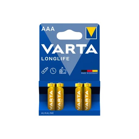 Varta Longlife alkáli mikro elem 4BL, 4db