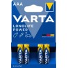 Varta Longlife Power alkáli mikro 4BL, 4db