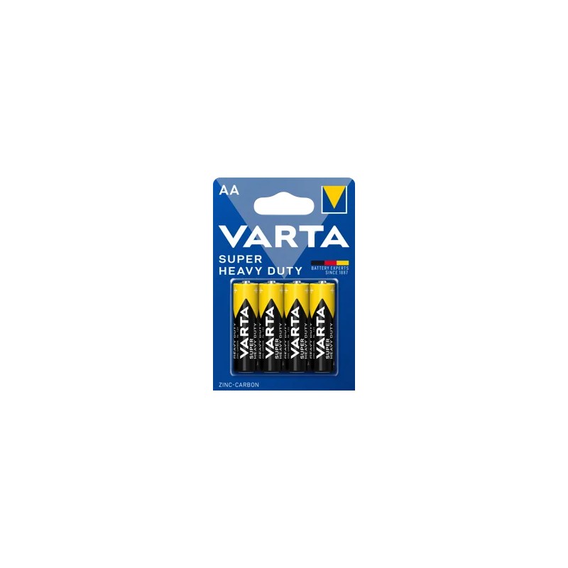 Varta Superlife, Super Heavy Duty AA ceruza elem 4BL, 4db