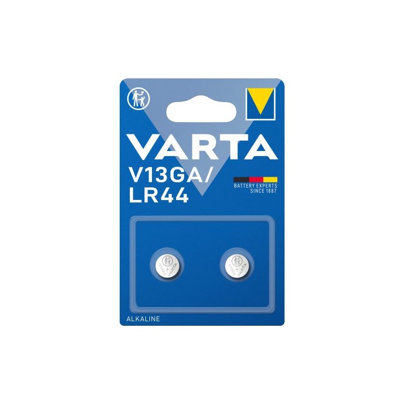 Varta V13GA, LR44 gombelem BL2, 2db