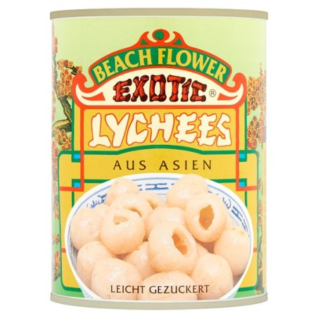 Beach Flower Exotic enyhén cukrozott licsi befőtt 567g/230g