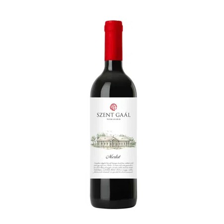 Szent Gaál Merlot száraz vörösbor 0,75l