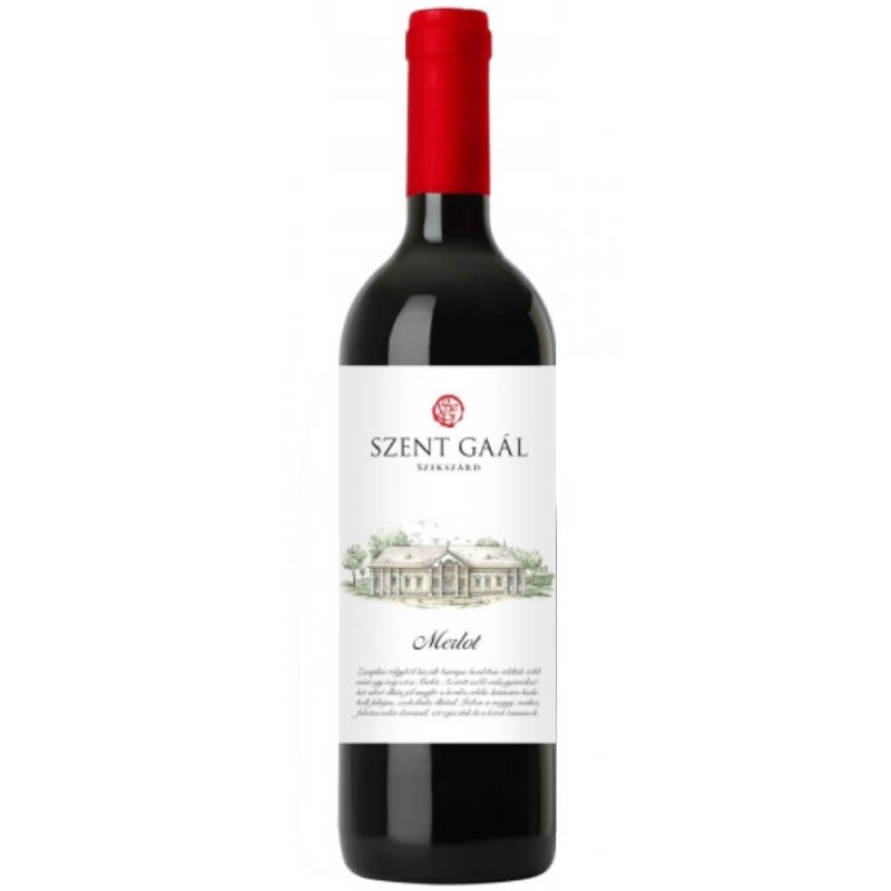 Szent Gaál Merlot száraz vörösbor 0,75l