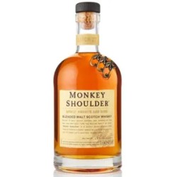 Monkey 40% shoulder whisky...