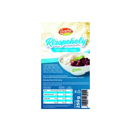 Everyday rizspehely fehér rizsből 250g