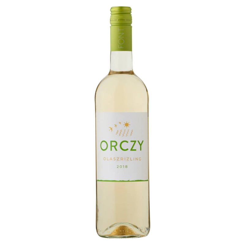 Orczy Olaszrizling Duna Tisza Közi száraz fehér bor 11,5% 750 ml