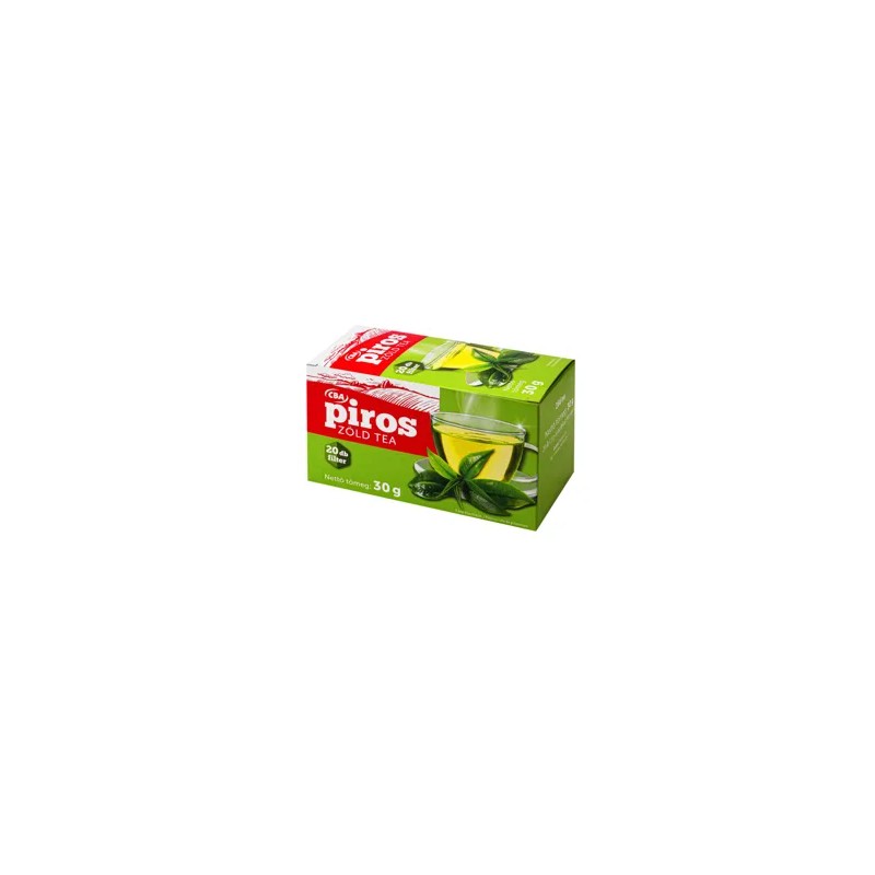 CBA Piros zöld tea natur filter.20x1,5g
