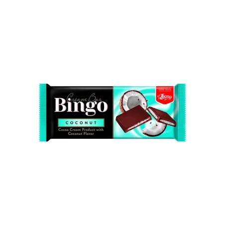 Bingo kókuszos ízű kré.tölt.tejtábla 90g