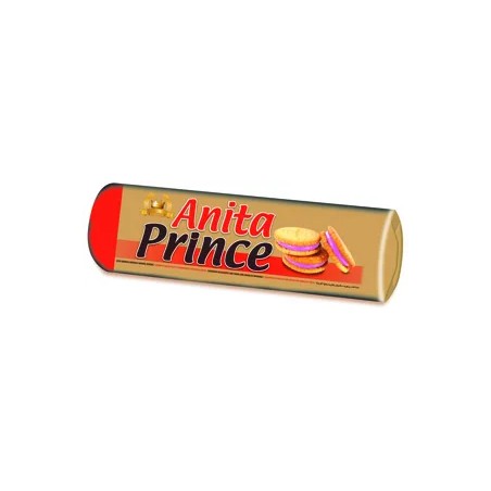 Anita Prince eper krémmel töltött keksz 125g