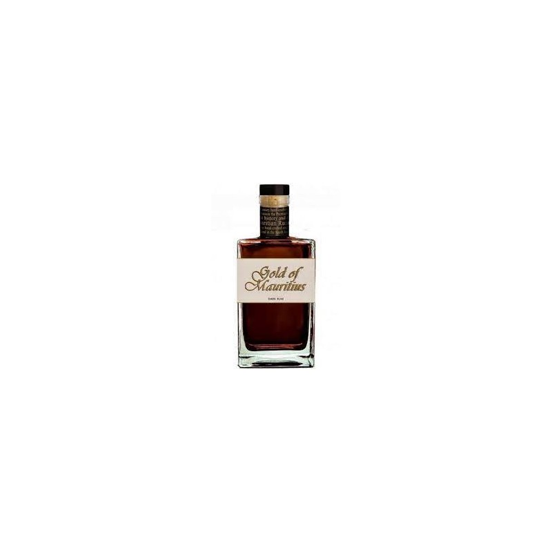 Gold of Mauritius dark rum 40% 0,7l