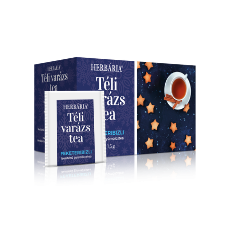 Herbária Téli varázs feketeribizli ízű filter tea  20x1,5g