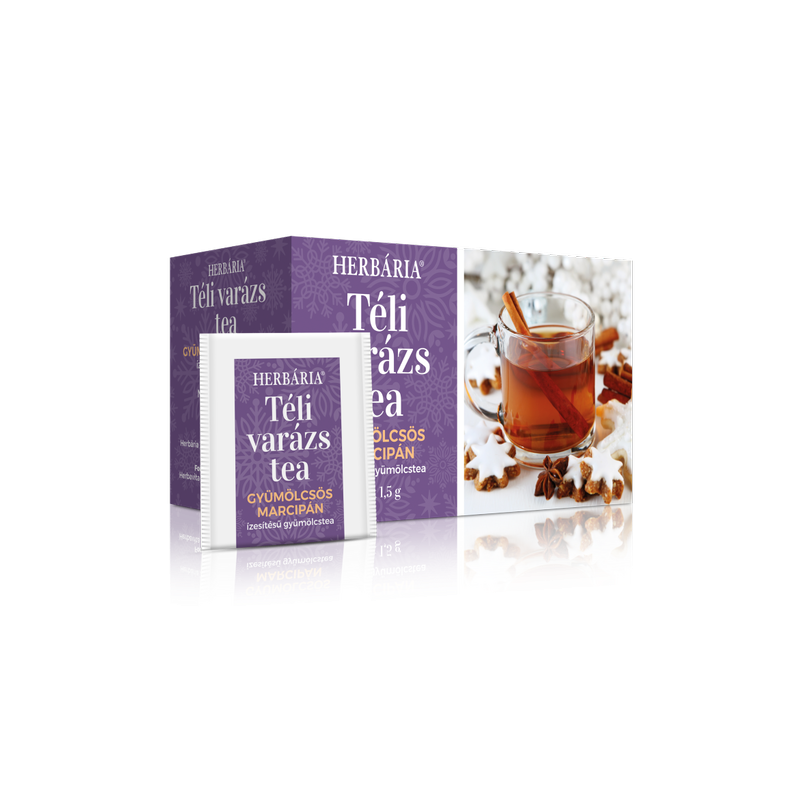 Herbária Téli varázs gyümölcsös marcipán ízű filter tea  20x1,5g
