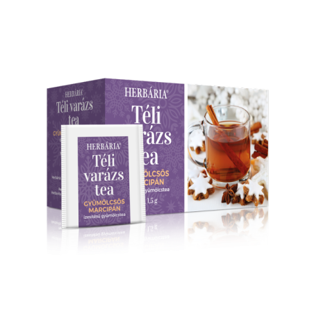 Herbária Téli varázs gyümölcsös marcipán ízű filter tea  20x1,5g
