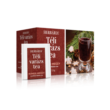 Herbária Téli varázs rumos meggy ízesítésű tea 20x1,5g