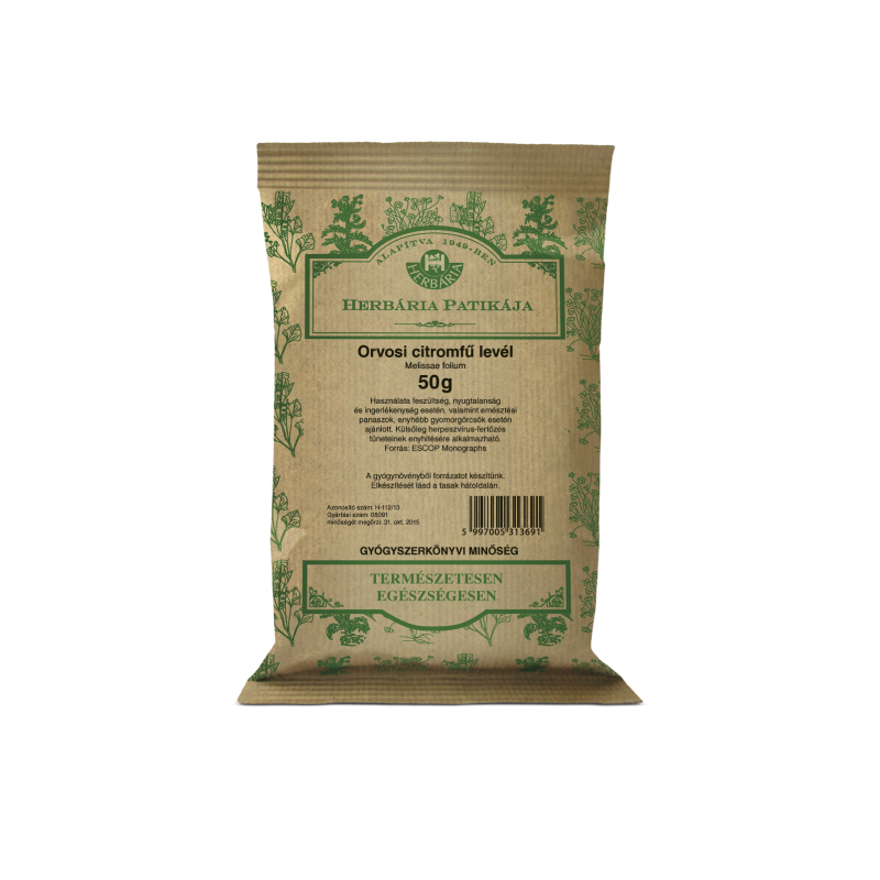Herbária Orvosi citromfű levél (Melissae folium) 50g