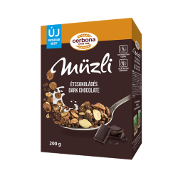 Cerbona dobozos müzli étcsokis 200g