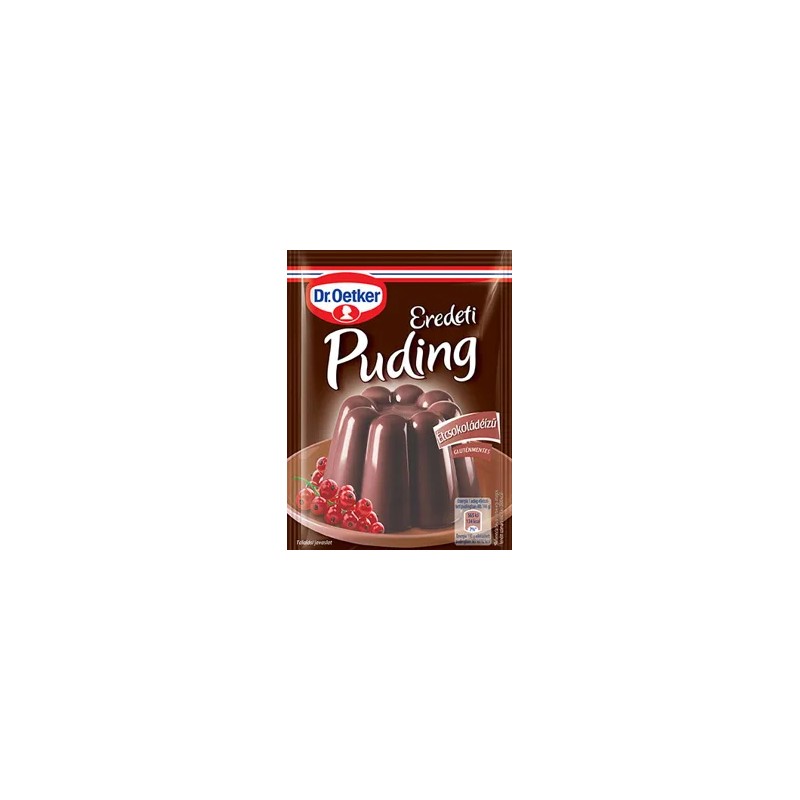 Dr.Oetker eredeti étcsokolád.puding 48g