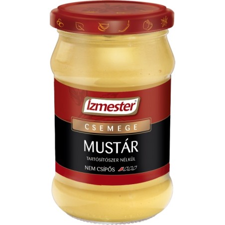 Ízmester mustár csemege 296g