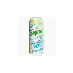 Soproni 0,5l dob. bodza-citrom 0,0%, drs