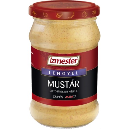 Ízmester mustár lengyel 288g