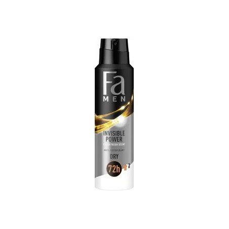 Fa deo spray men invisible power 150ml