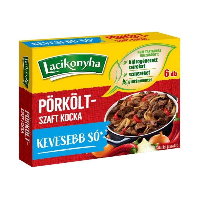 Lacikonyha pörköltszaft kocka sócsök.60g