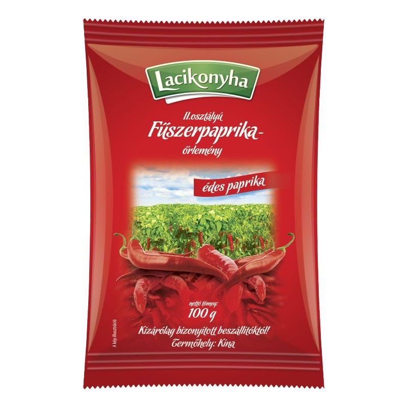 Lacikonyha paprika édes II.oszt.imp.100g