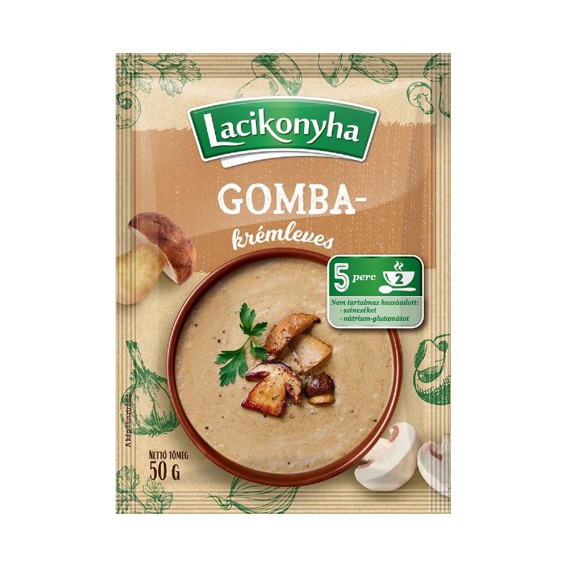 Lacikonyha gomba krémleves 50g