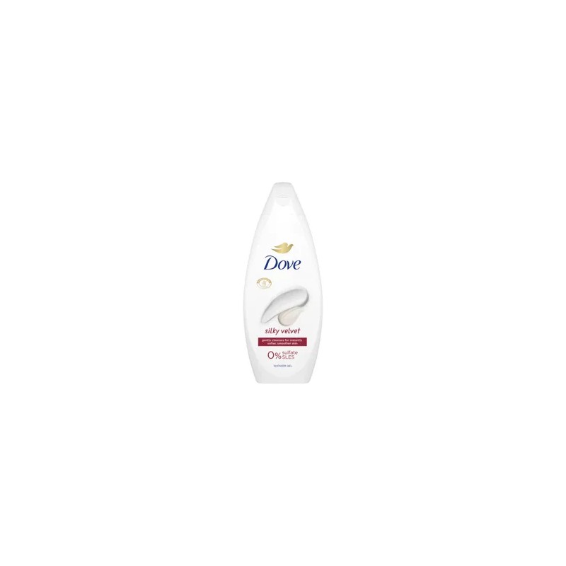 Dove krémtusfürdő silky velvet 250ml