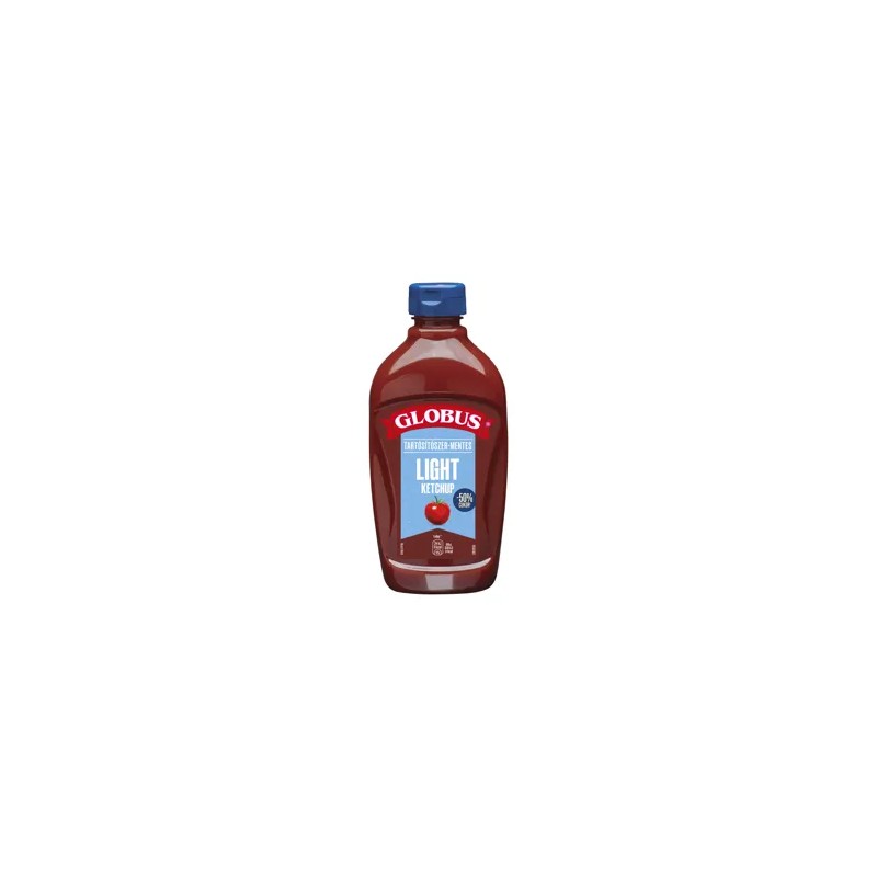 Globus ketchup light flakonos 460g