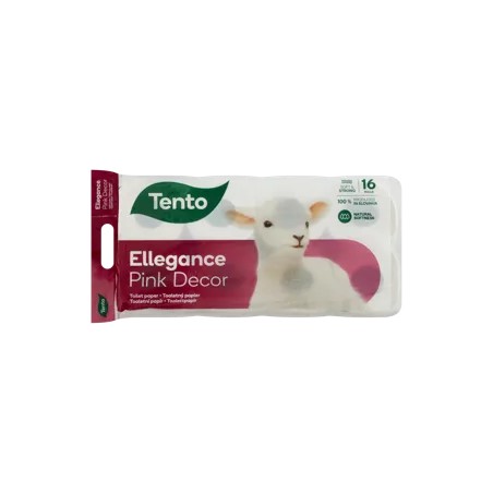 Tento Wc papír Ellegance Pink Decor 16tek.3r