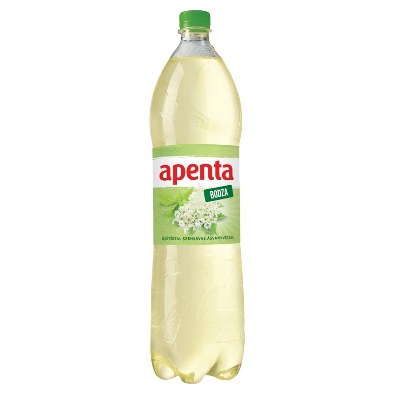 Apenta Light Bodza ízű szénsavas üdítő 1,5l, drs