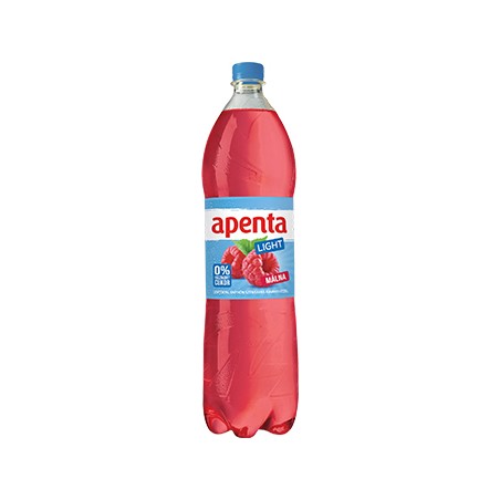 Apenta Light Málna ízű szénsavas üdítő 1,5l, drs