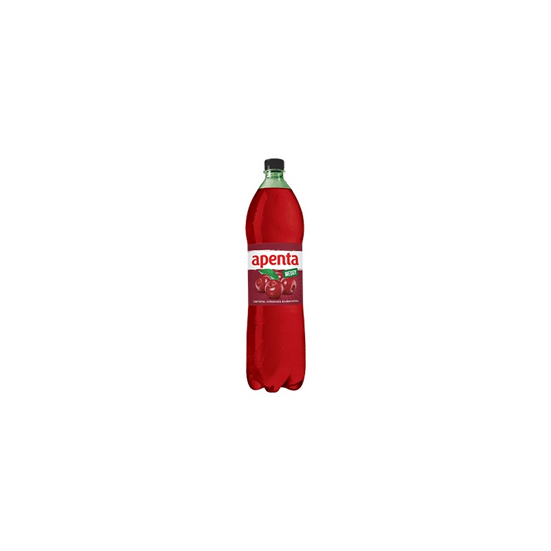 Apenta Light Meggy szénsavas üdítőital 1,5l, drs