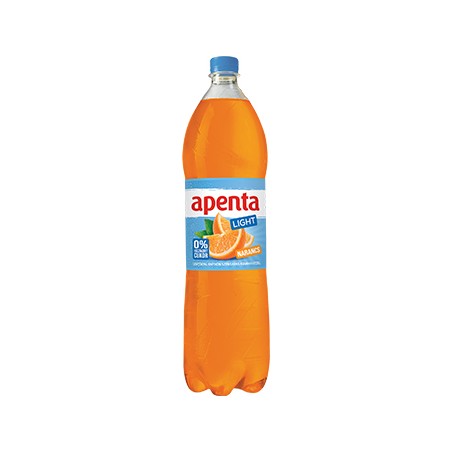 Apenta Light Narancs ízű szénsavas üdítő 1,5l, drs