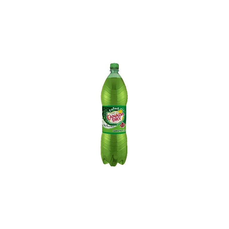 Canada Dry csökkentett energiatartalmú gyömbérízű szénsavas üdítőital 1,5L Pet, drs