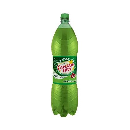 Canada Dry csökkentett energiatartalmú gyömbérízű szénsavas üdítőital 1,5L Pet, drs