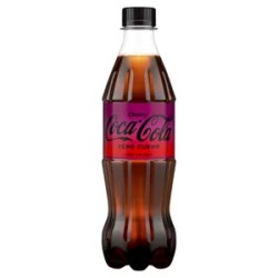 Coca cola cherry zero pet sz.üdítő 0,5l, drs