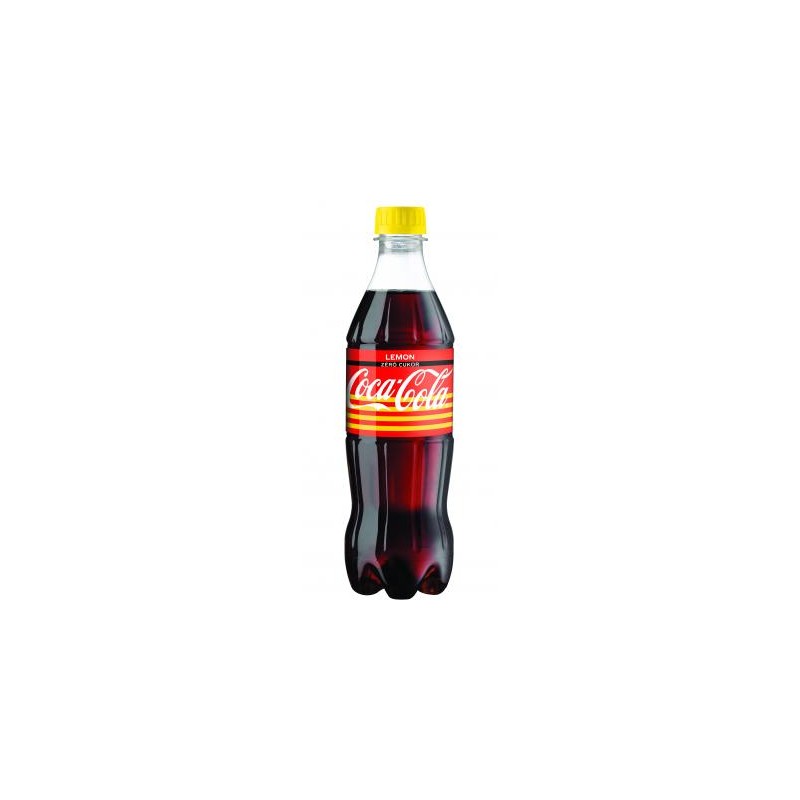 Coca cola zero lemon pet sz.üdítő 0,5l, drs